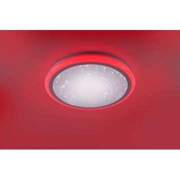 Leuchten Direkt 15220-16 - LED loftlampe dæmpbar RGB-farver LUISA LED/28W/230V + fjernbetjening