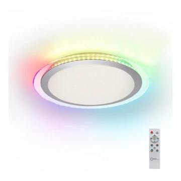 Leuchten Direkt 15411-21- LED loftlampe dæmpbar RGB-farver CYBA LED/26W/230V