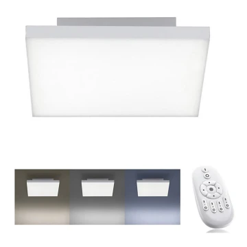 Leuchten Direkt 15550-16 - LED loftlampe dæmpbar CANVAS LED/17W/230V + fjernbetjening