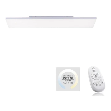 Leuchten Direkt 15553-16 - LED loftlampe dæmpbar CANVAS LED/20W/230V + fjernbetjening