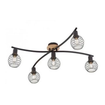 Leuchten Direkt 15925-79 - Loftlampe EUGEN 5xE14/40W/230V eg