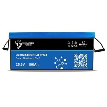 LiFePO4-batteri 25,6V/100Ah