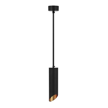 Loftlampe 1xGU10/35W/230V 20 cm sort