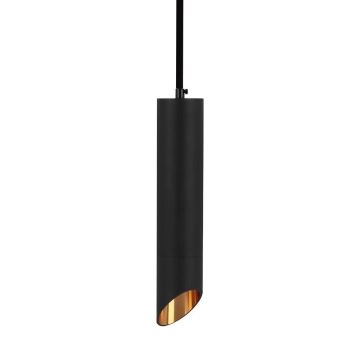 Loftlampe 1xGU10/35W/230V 20 cm sort