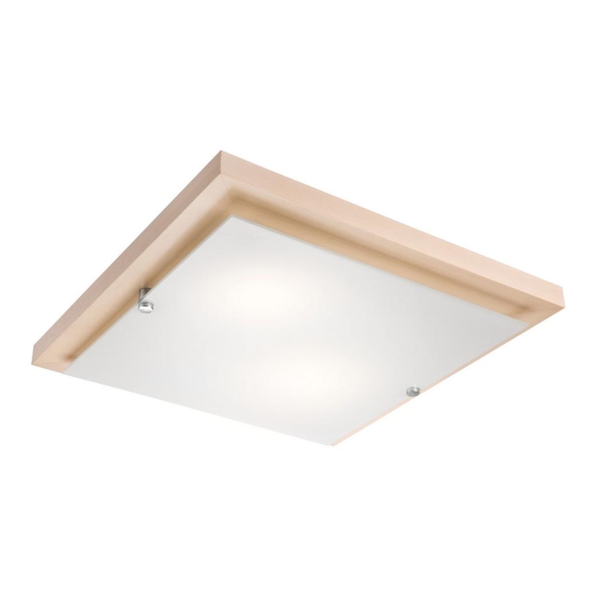 Loftlampe 2xE27/60W/230V - FSC certificeret