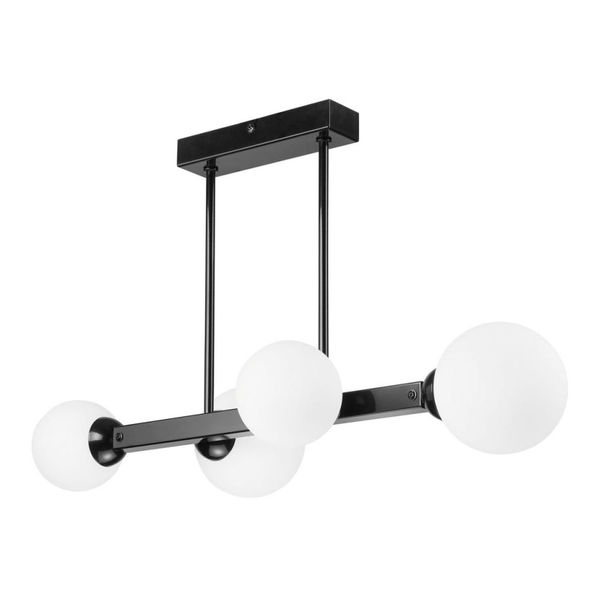 Loftlampe ASTRO 4xG9/5W/230V sort