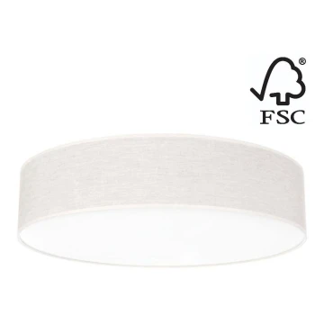 Loftlampe BOHO 4xE27/25W/230V diameter 58 cm hvid – FSC certificeret