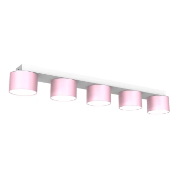Loftlampe DIXIE 5xGX53/11W/230V pink