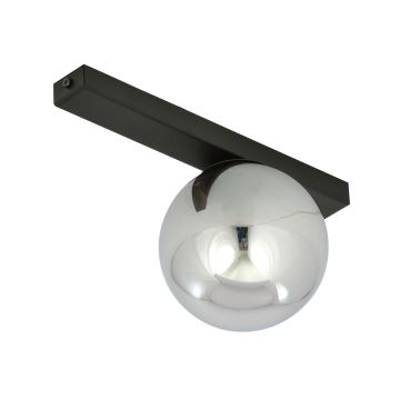 Loftlampe FIT 1xE14/10W/230V sort/grå
