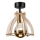 Loftlampe LANDO 1xE27/15W/230V diameter 21 cm bøg