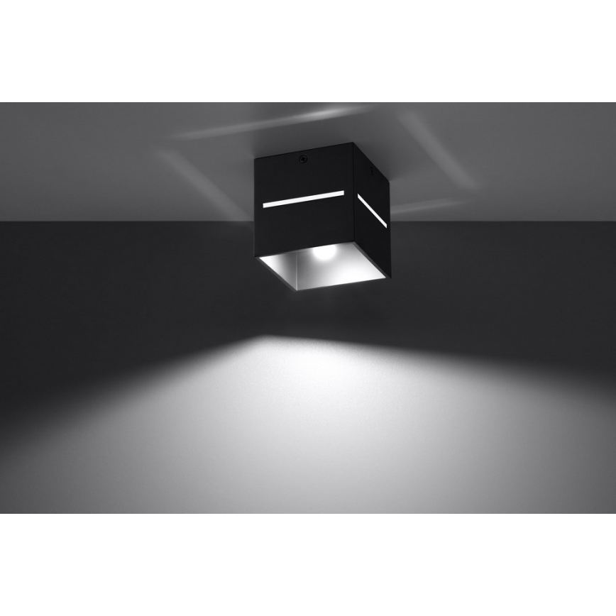 Loftlampe LOBO 1xG9/40W/230V sort