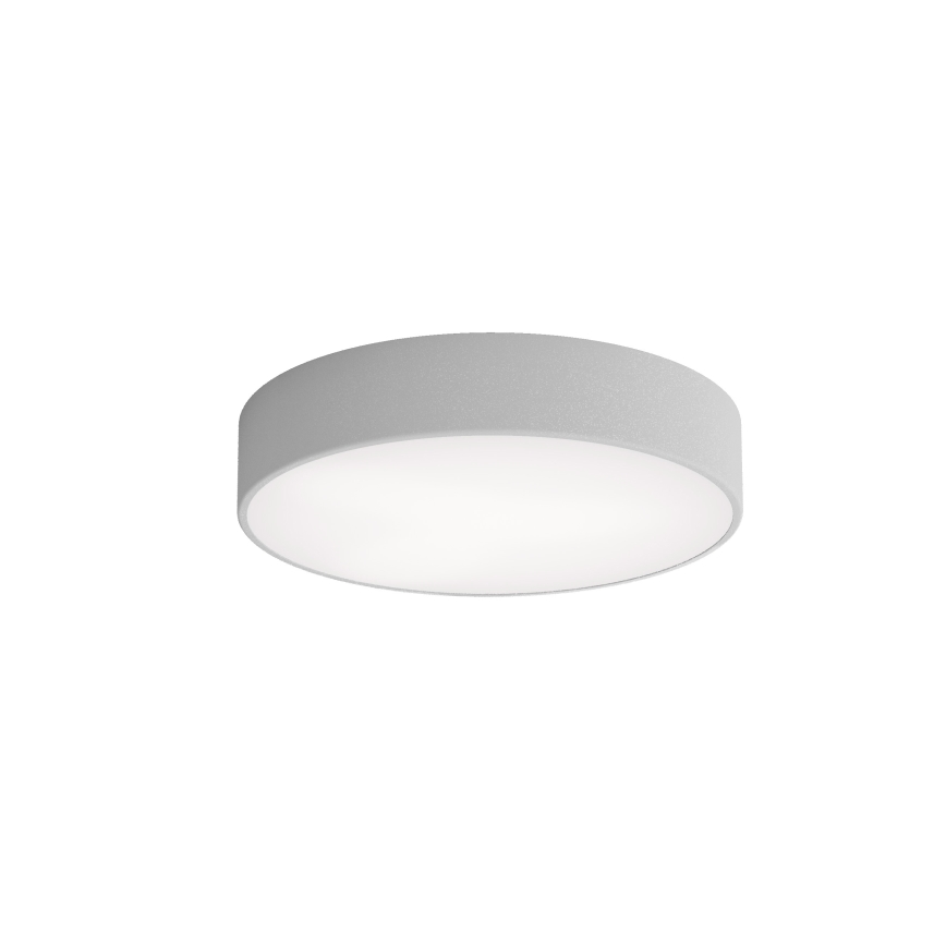 Loftlampe med sensor CLEO 3xE27/24W/230V diam. 40 cm grå