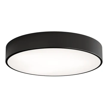 Loftlampe med sensor CLEO 4xE27/24W/230V diam. 50 cm sort