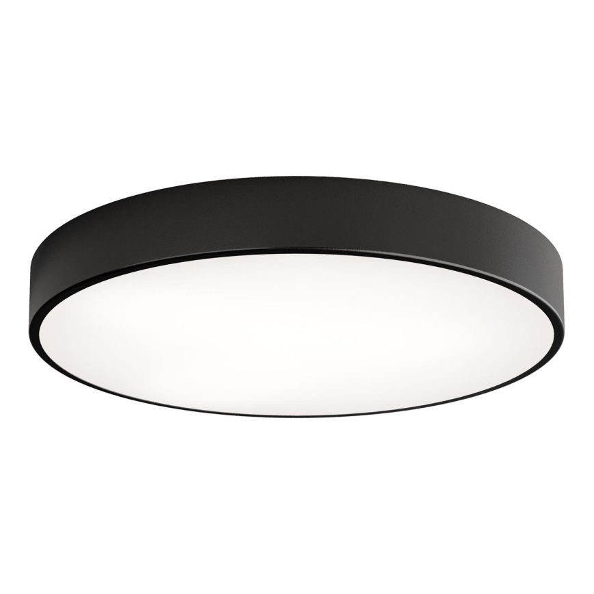 Loftlampe med sensor CLEO 5xE27/24W/230V diam. 60 cm sort