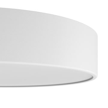 Loftlampe med sensor til badeværelse CLEO 2xE27/24W/230V diam. 30 cm hvid IP54