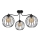 Loftlampe MERCURE 3xE27/60W/230V sort