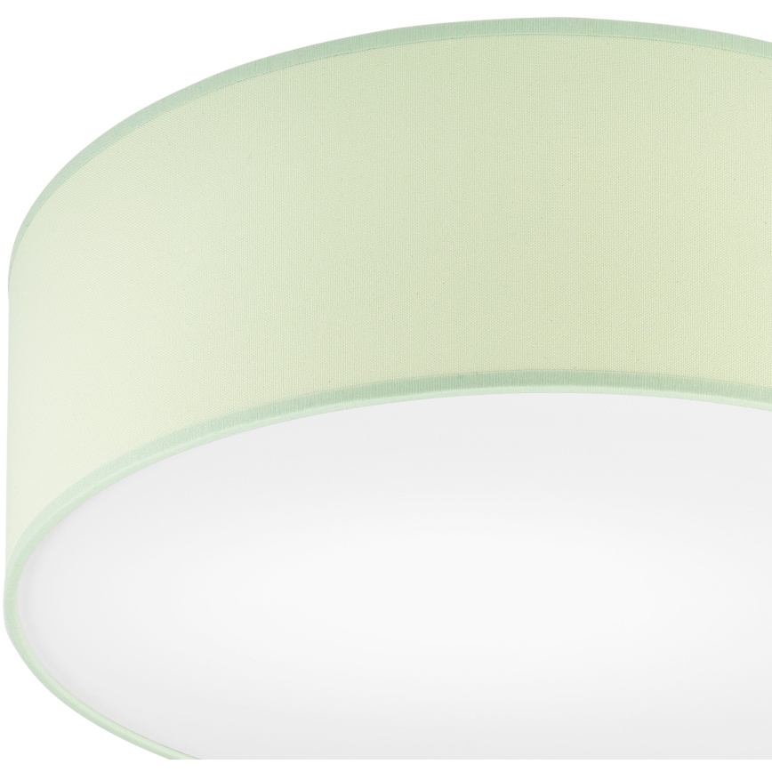 Loftlampe SIRJA PASTEL 1xE27/60W/230V diameter 35 cm grøn