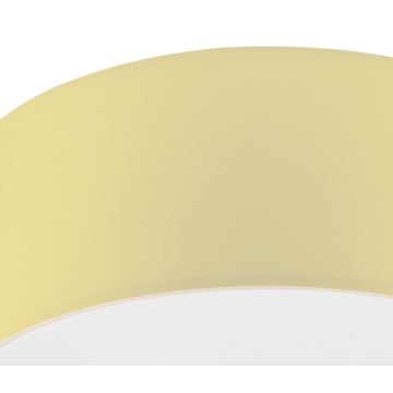 Loftlampe SIRJA PASTEL 1xE27/60W/230V diameter 35 cm gul