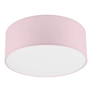 Loftlampe SIRJA PASTEL 1xE27/60W/230V diameter 35 cm lyserød