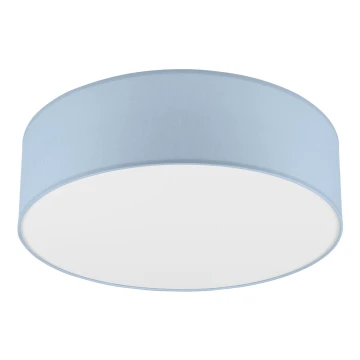 Loftlampe SIRJA PASTEL DOUBLE 4xE27/15W/230V diameter 45 cm blå