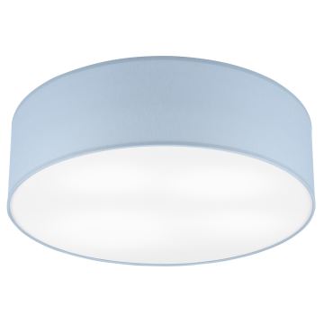 Loftlampe SIRJA PASTEL DOUBLE 4xE27/15W/230V diameter 45 cm blå