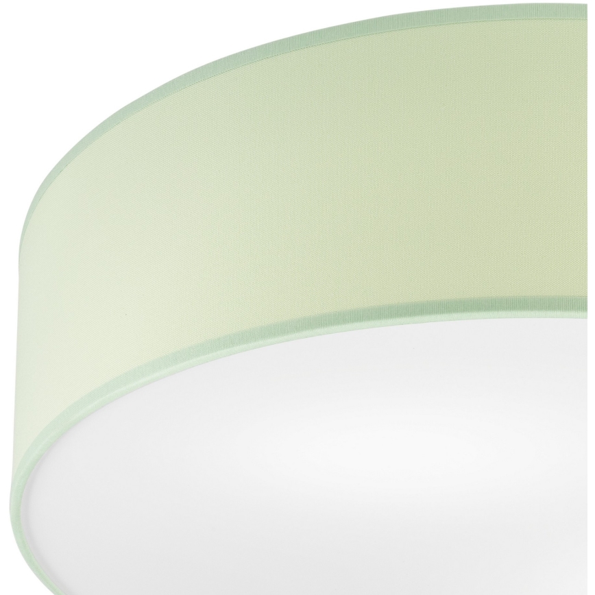 Loftlampe SIRJA PASTEL DOUBLE 4xE27/15W/230V diameter 45 cm grøn