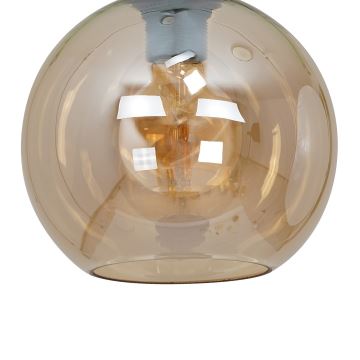 Loftlampe SOFIA 1xE27/60W/230V brun