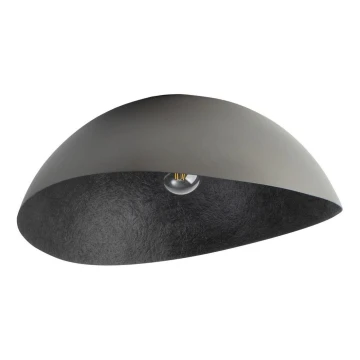Loftlampe SOLARIS 1xE27/60W/230V diameter 69 cm sølvfarvet/sort
