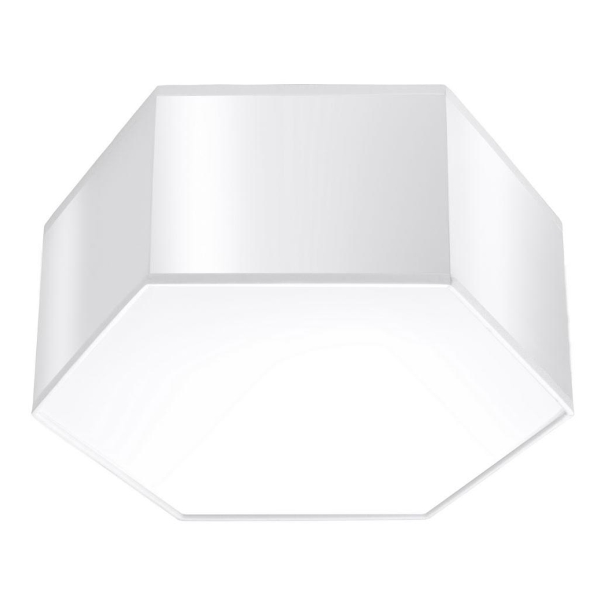 Loftlampe SUNDE 2xE27/60W/230V 13,5 cm hvid