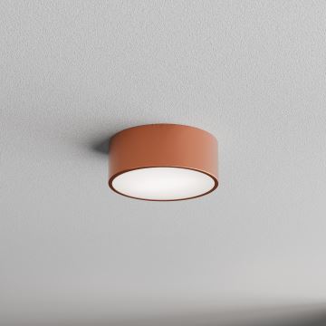 Loftlampe til badeværelse CLEO 1xE27/24W/230V diameter 20 cm kobber IP54