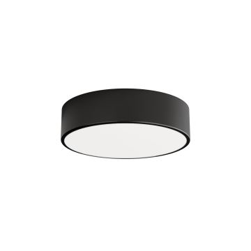 Loftlampe til badeværelse CLEO 2xE27/24W/230V diam. 30 cm sort IP54