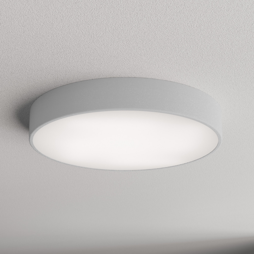 Loftlampe til badeværelse CLEO 4xE27/24W/230V diameter 50 cm grå IP54