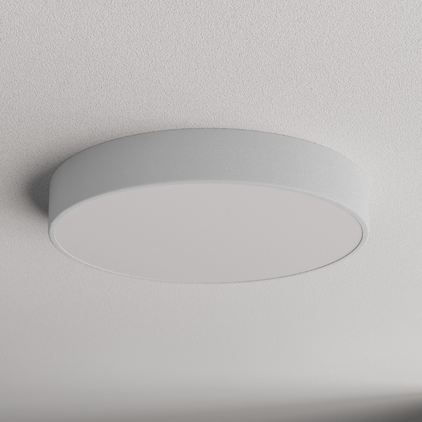 Loftlampe til badeværelse CLEO 4xE27/24W/230V diameter 50 cm grå IP54
