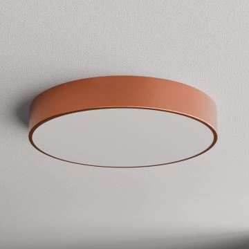 Loftlampe til badeværelse CLEO 4xE27/24W/230V diameter 50 cm kobber IP54