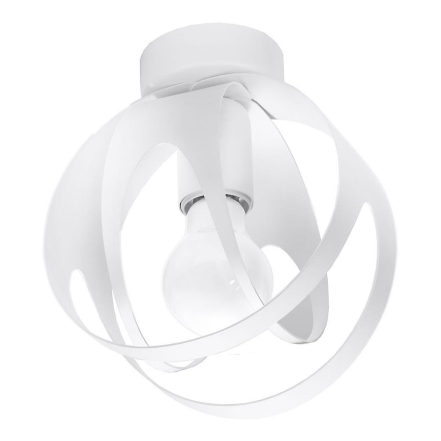 Loftlampe TULOS 1xE27/60W/230V hvid