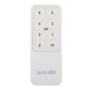 Lucci air 21615349 - Loftventilator CONDOR hvid + fjernbetjening