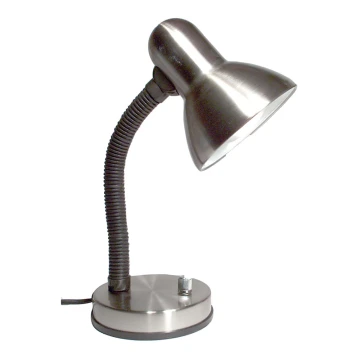 Lysdæmpende bordlampe KADET – S 1xE27/40W mat.chrom