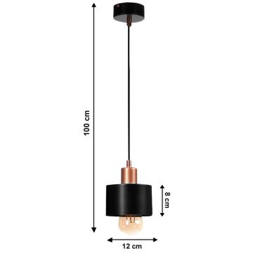 Lysekrone i en snor BODO 1xE27/60W/230V