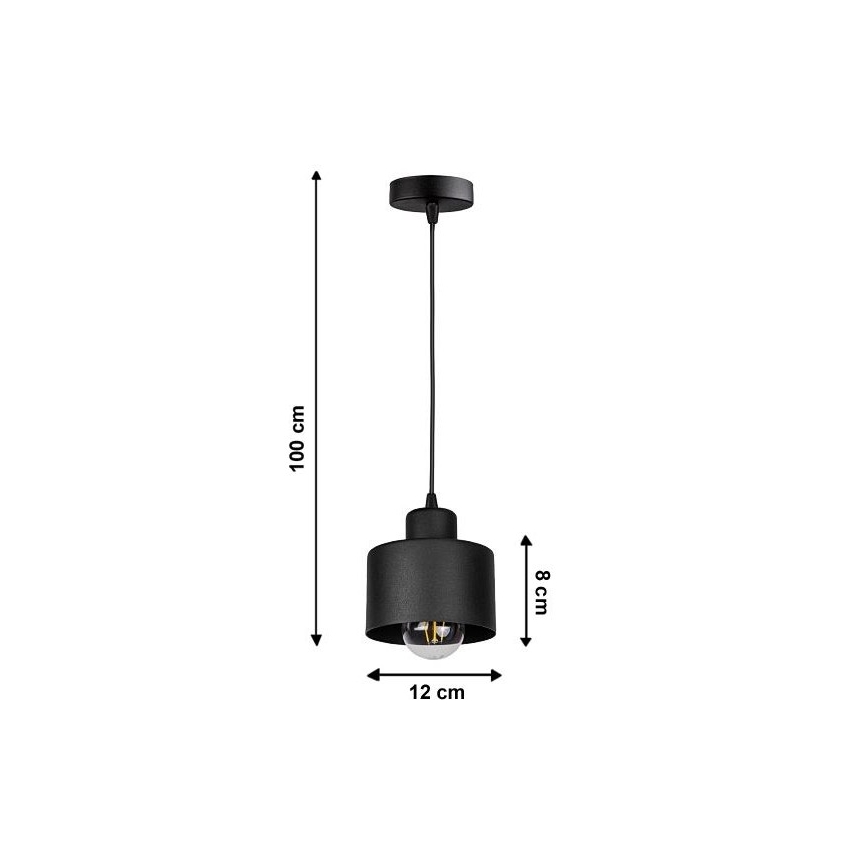 Lysekrone i en snor BODO 1xE27/60W/230V