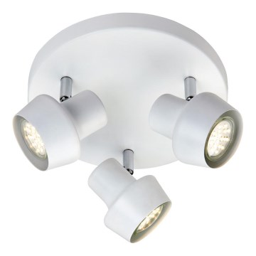 Markslöjd 106086 - Spotlampe URN 3xGU10/35W/230V hvid