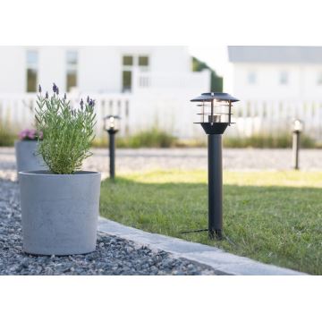 Markslöjd 107290 - LED udendørslampe GARDEN 24 LED/3W/24V 45 cm IP44 sort