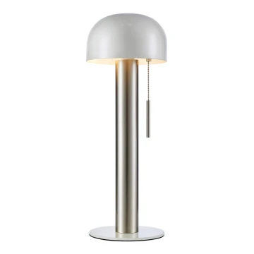 Markslöjd 108577 - Bordlampe COSTA 2xG9/18W/230V hvid/mat krom