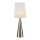 Markslöjd 108624 - Bordlampe CONUS 1xE14/40W/230V hvid/mat krom