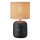 Markslöjd 108684 - Bordlampe MONTAGNA 1xE14/40W/230V 45 cm beige/sort