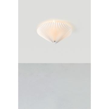 Markslöjd 108702 - Loftlampe PLISADO 3xE14/40W/230V diameter 50 cm hvid