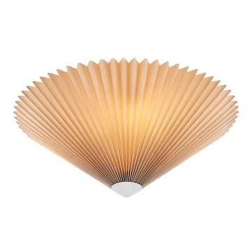Markslöjd 108704 - Loftlampe PLISADO 3xE14/40W/230V diameter 42 cm beige