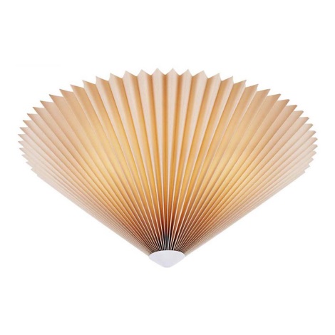 Markslöjd 108705 - Loftlampe PLISADO 3xE14/40W/230V diameter 50 cm beige