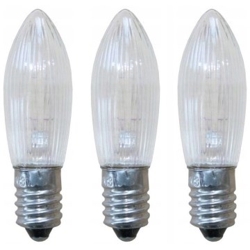 Markslöjd 8263 - 3x Robust julepære TOPPLAMPA E10/3W/34V