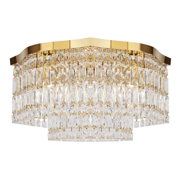 Maytoni DIA005CL-06G - Loftlampe DUNE 6xE14/60W/230V guldfarvet