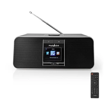 Multifunktionel internetradio 42W/230V DAB+ FM Wi-Fi Bluetooth USB + fjernbetjening